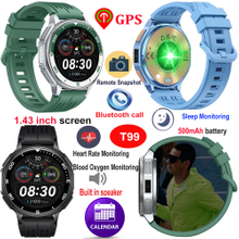 Nowy, wyprodukowany w Chinach inteligentny zegarek Bluetooth z funkcją monitorowania poziomu cukru we krwi SPO2 T99