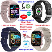 China manufacture IP68 waterproof digital healthcare monitoring smart bluetooth bracelet E570