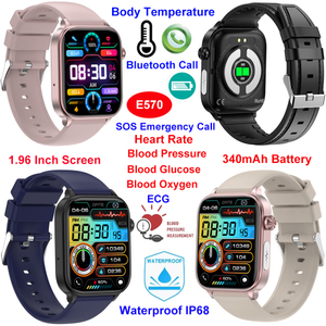 China manufacture IP68 waterproof digital healthcare monitoring smart bluetooth bracelet E570