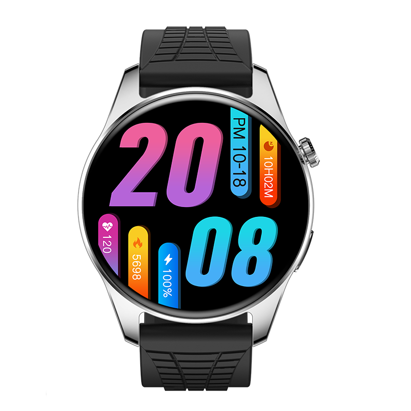 Smart bluetooth watch with HR BP SPO2 watch barrage Chat GPT SM05