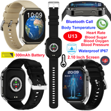 IP67 waterproof adult healthcare monitoring smart bluetooth bracelet U13