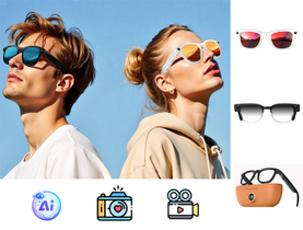  <strong>Smart AI Glasses</strong> 