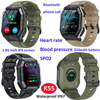 1.85inch Bluetooth mobile phone call smart watch K55