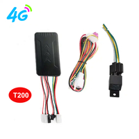 4G fleet management Car Tracker GPS with remote cut off engine T200