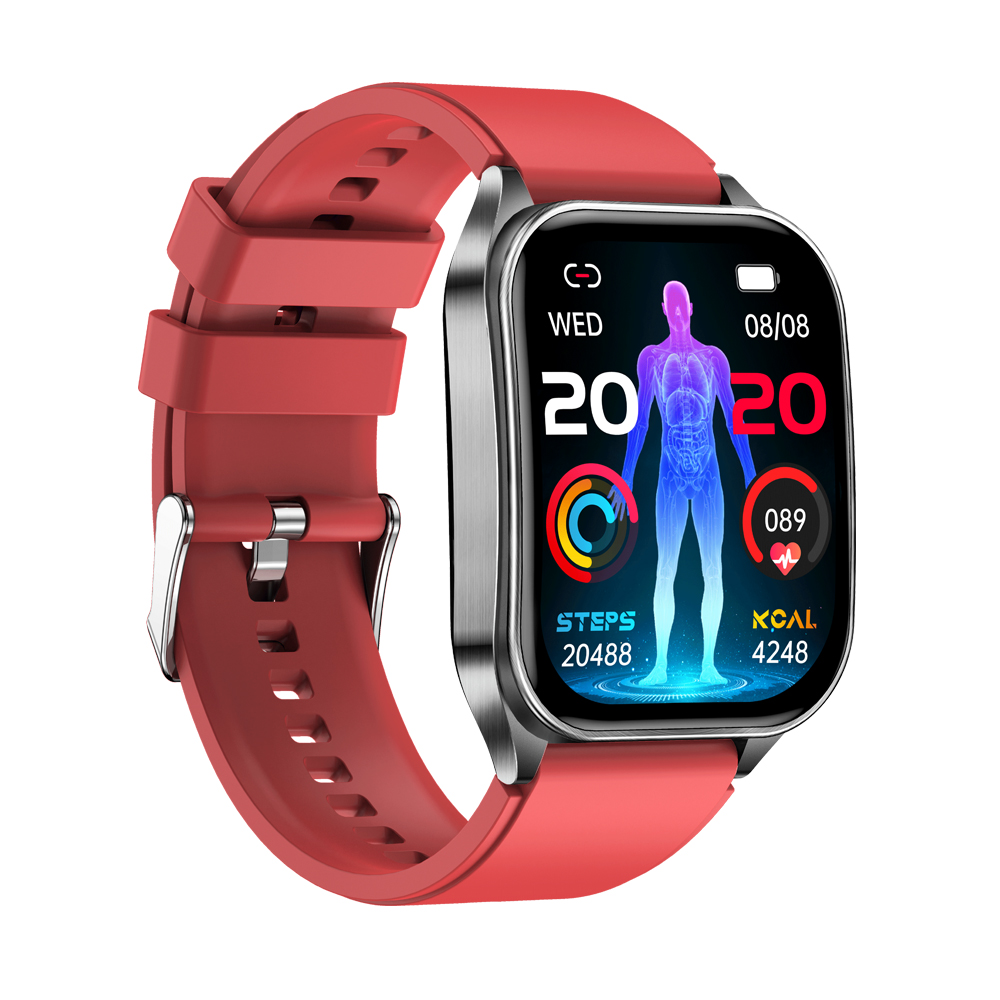 IP68 waterproof digital smart bluetooth watch for healthcare monitoring T810