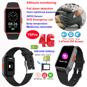  Elderly healthcare smart GPS tracker watch with sleep monitoring