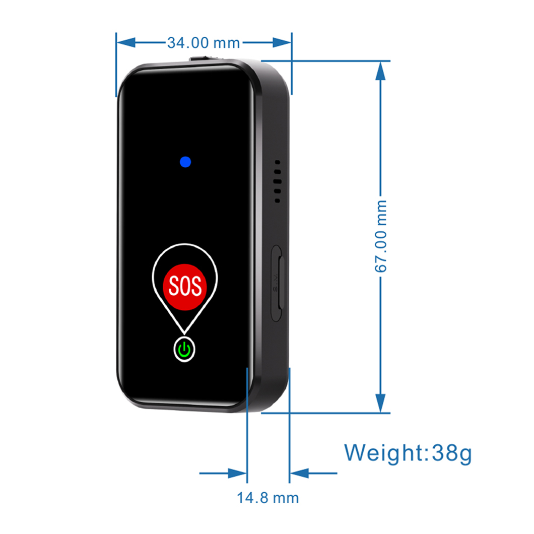 Mini hidden GPS Tracker with take off alert Y45