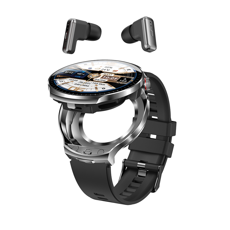  IP67 waterproof fashion smart bluetooth earbuds wristband K100