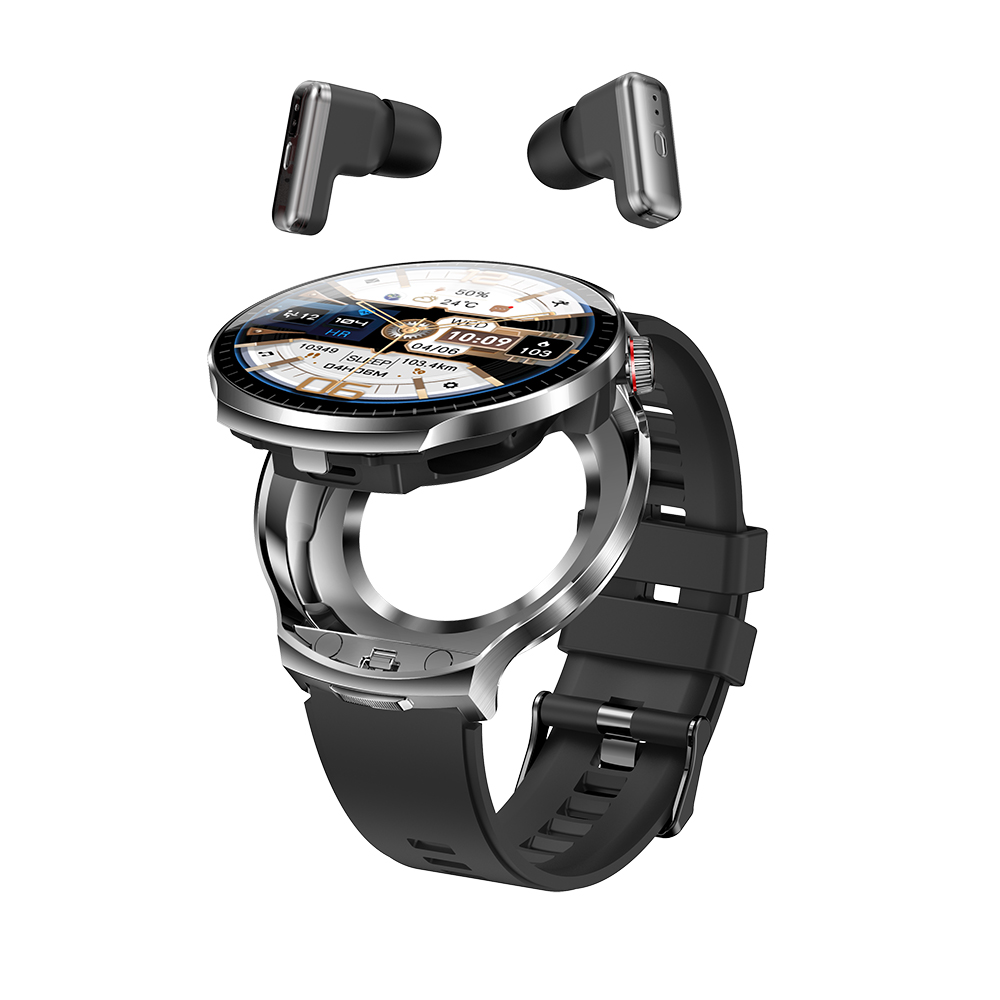  IP67 waterproof fashion smart bluetooth earbuds wristband K100