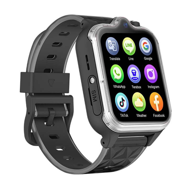 4G IP67 waterproof students kids dual camera gps watch D49S