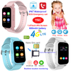 4G kids IP67 waterproof smart GPS tracker watch with healthcare monitor SOS call Y6H