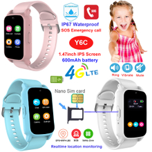 Students GPS watch tracker with realtime location monitoring class mode Y6C