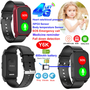 4G IP67 waterproof kids GPS tracker bracelet with SOS emergency call Y6K