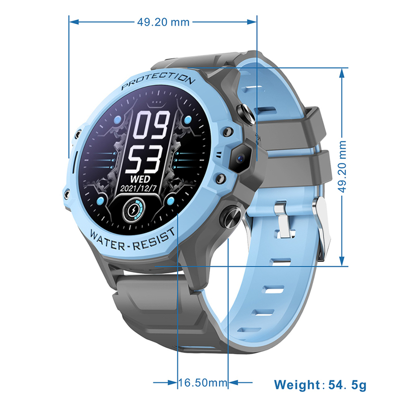 Large round screen 4G Kids security GPS Watch Tracker D42C