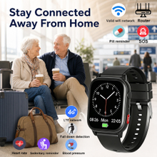 The Only One RTOS Low Power Consumption GPS Tracker watch for Elderly Homecare