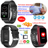 4G Elderly healthcare smart GPS tracker watch with fall down alert 