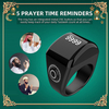 Smart bluetooth Muslim Prayer Reminder Counter ring T702S