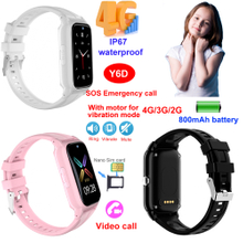 4G Kids GPS Smart Watch with Class Mode Pedometer Sleep Monitor Y6D