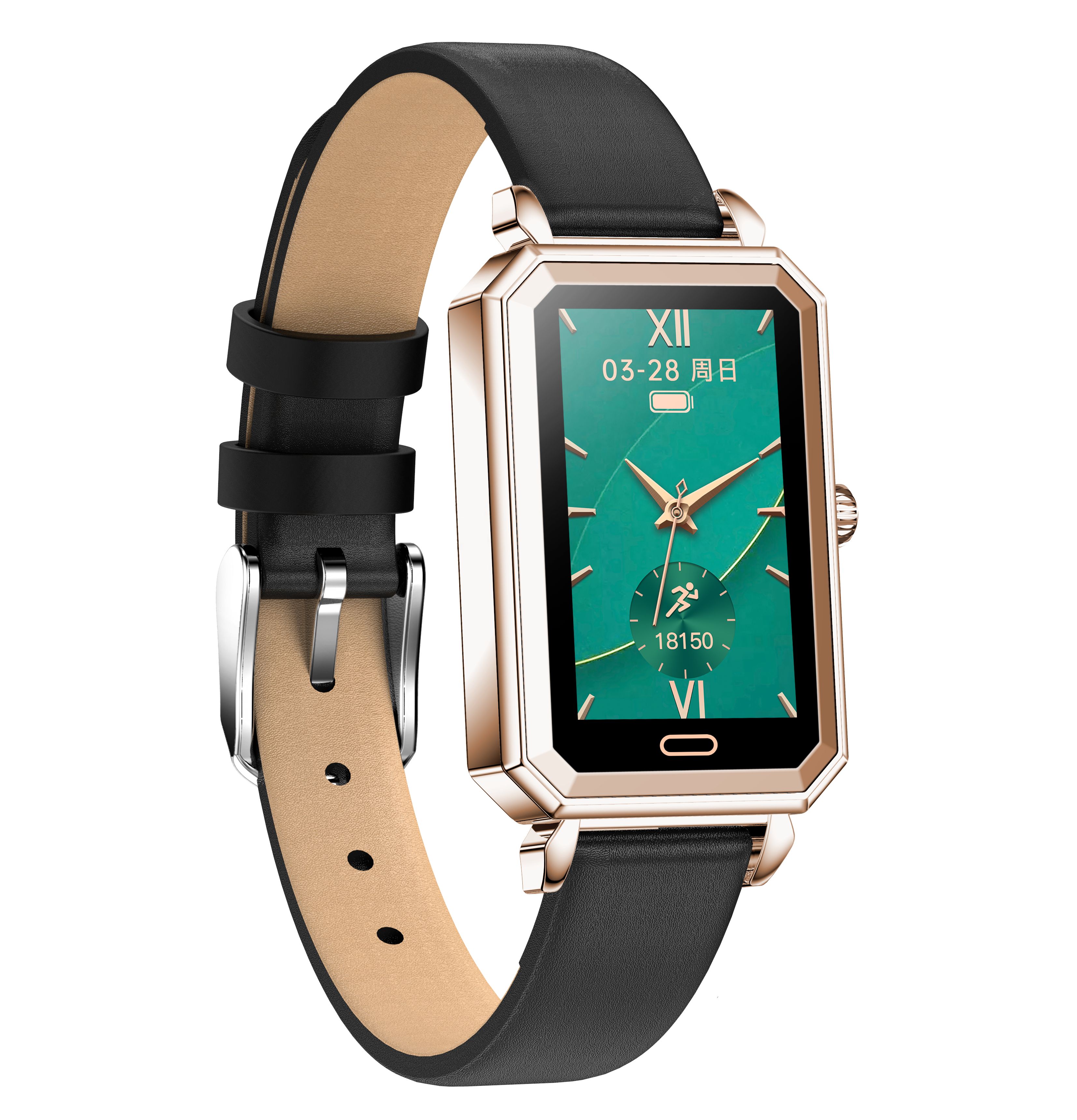 Women Healthcare Smart Gift Bluetooth Watch with Heart Rate Monitoring HT2