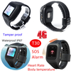 4G LTE tamper-proof Senior healthcare GPS Tracker Watch with HR BP T30
