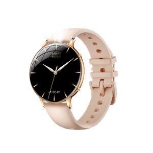 Women's Ultra-thin BT Smart Watch with Blood Pressure Monitor Message Push Multi-Sport Modes for Active Ladies M21