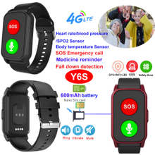 4G IP67 waterproof smart GPS tracker bracelet with fall down detection Y6S