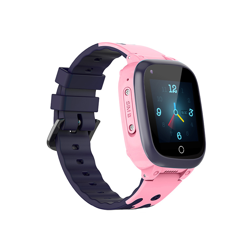 4G Body Temperature Waterproof Watch Smart Kids GPS Tracker D51