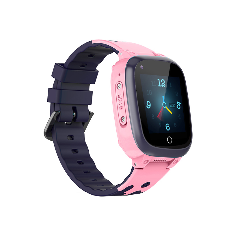4G Body Temperature Waterproof Watch Smart Kids GPS Tracker D51