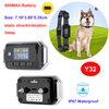Dog pets training collar with voice vibration shock beep Geo-fence alerts Y32