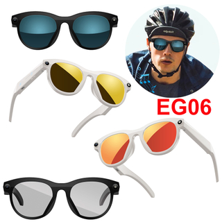 Smart camera bluetooth glasses with AI voice assistant 