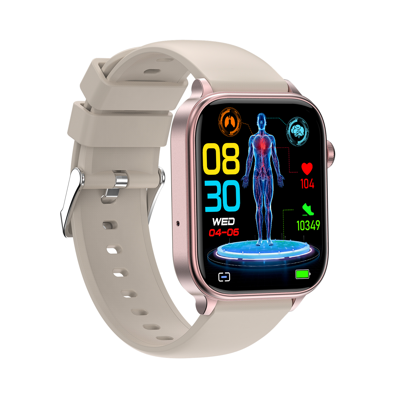 China manufacture IP68 waterproof mobile adult healthcare smart bluetooth watch E570