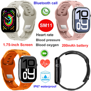 Smart bluetooth wristband with HR BP SPO2 3D menu Chat GPT SM11