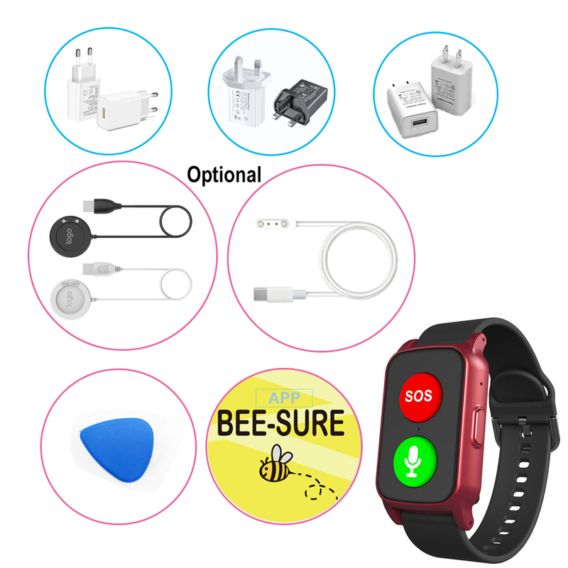 4G IP67 waterproof smart GPS tracker bracelet with fall down detection Y6S