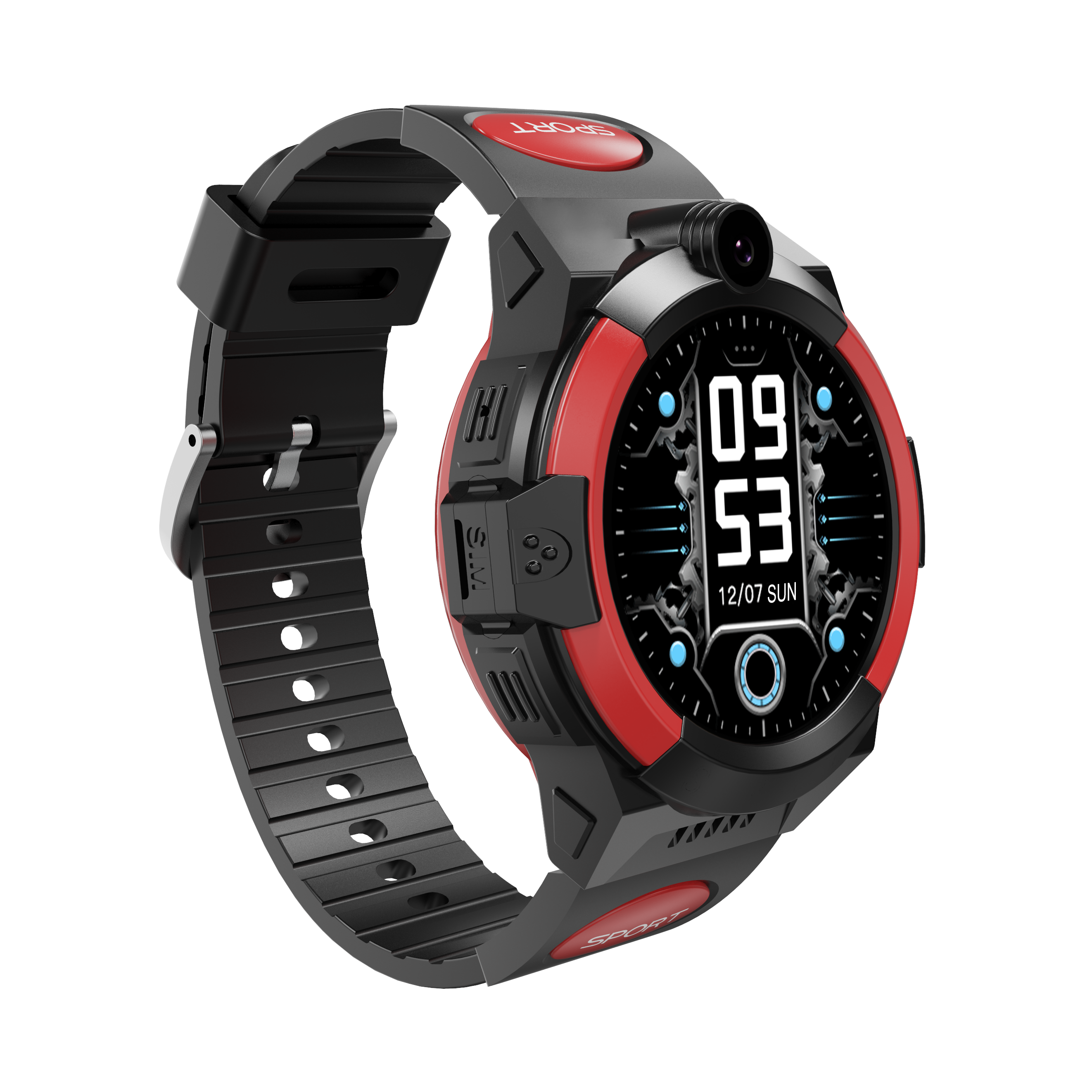 4G Waterproof Kids Wearable GPS Tracker with Live Map Location D38