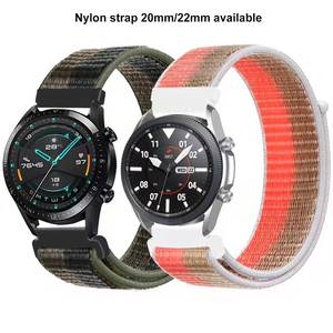 Fashion Nylon velcro watch Strap for Kids Elderly GPS Tracker Watch NS01