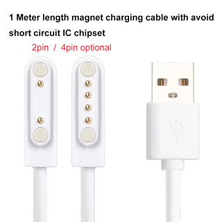 Universal 2pin 4pin 5pin USB magnetic charging cable 