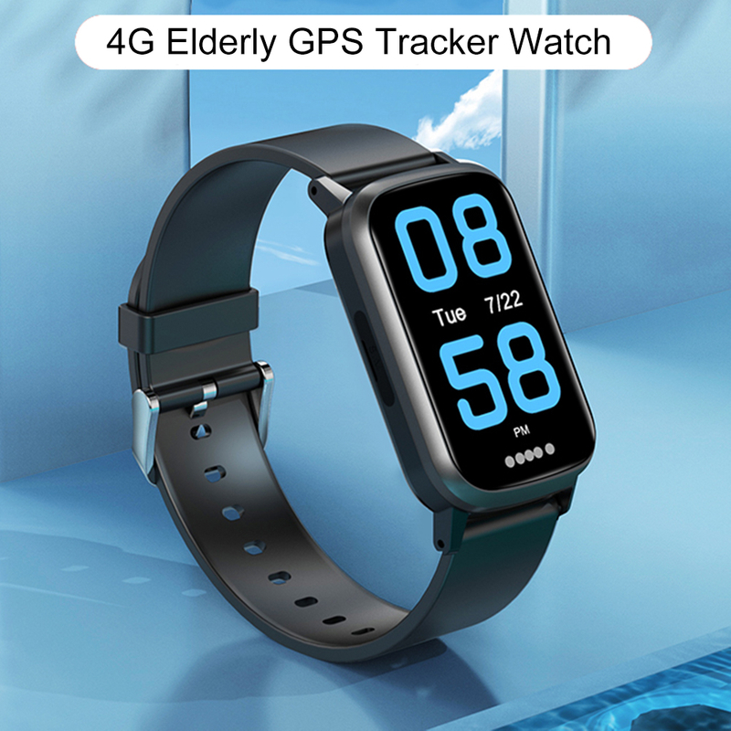 4G slim design Senior GPS Tracker watch with Fall down alert Y42U