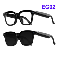 Smart bluetooth eyewear with AI voice assistant high-definition camera EG02
