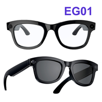 Smart bluetooth camera glasses with AI voice assistant video recording EG01