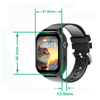 4G Children smart GPS tracking watch with parental control Y49