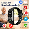 4G GPS tracker with HR BP SP02 monitoring for adults healthcare 