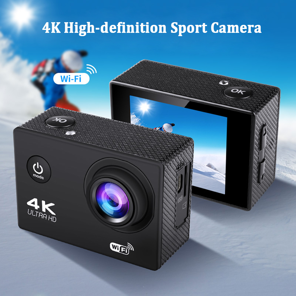 High-definition 4k wifi digital sport camera with 30-meter waterproof video recorder SP01