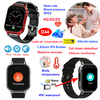 4G IP67 waterproof Elderly tracker watch with fall down detection