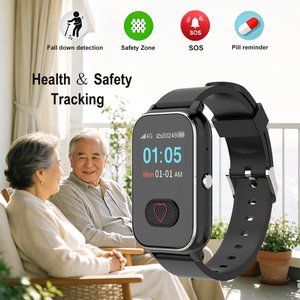Reloj rastreador GPS para personas mayores 4G con alerta de ca&iacute;da