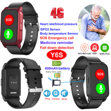 4G IP67 waterproof smart GPS tracker bracelet with fall down detection Y6S
