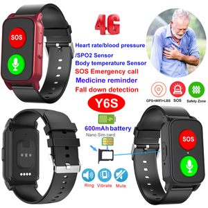 4G IP67 waterproof smart GPS tracker bracelet with fall down detection Y6S