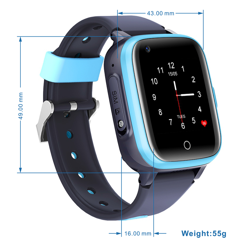 Factory 4G Waterproof Android WiFi Kids Baby Security GPS Tracker D31