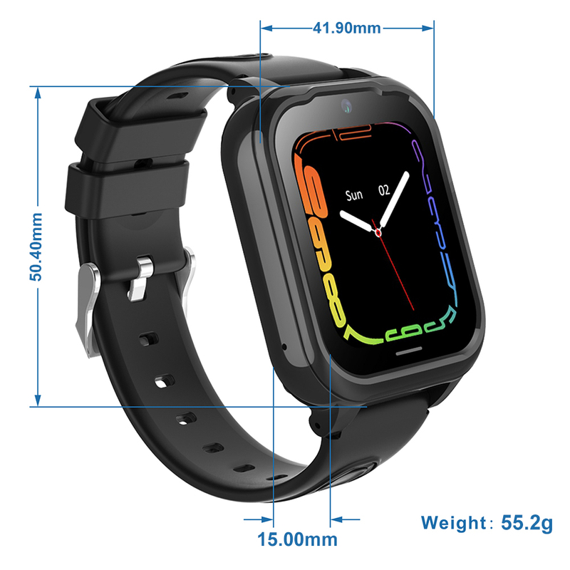 Detachable 4G smart kids GPS watch with video call D52