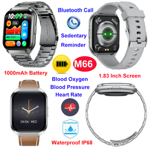  IP68 waterproof smart bracelet with health monitor M66