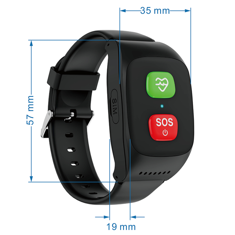 China factory 4G IP67 waterproof safety senior healthcare GPS tracker Y6